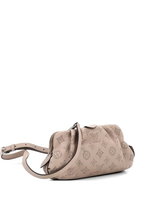 Louis Vuitton Pre-Owned Scala Pouch Bag Mahina Leather Mini clutch bag - Neutrals