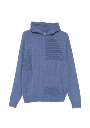BOMPARD kangarro-pocket hoodie - Blue