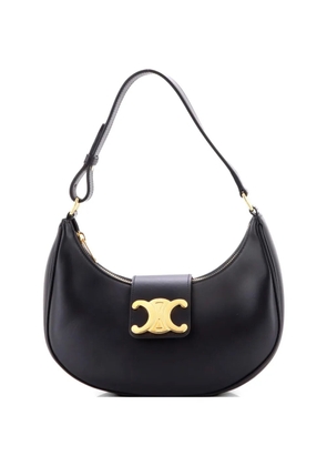 Celine Pre-Owned Ava Triomphe Bag Leather shoulder bag - Black