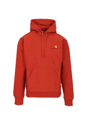 Carhartt WIP logo-detail hoodie - Orange