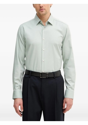 BOSS buttoned collared shirt - Green