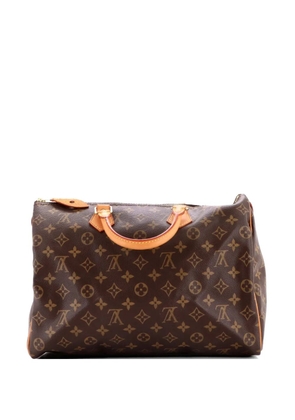 Louis Vuitton Pre-Owned Speedy Handbag Monogram Canvas 35 satchel - Brown