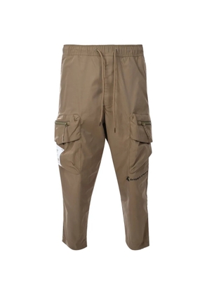 FINGERCROXX zip cargo trousers - Neutrals