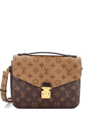 Louis Vuitton Pre-Owned Pochette Metis Reverse Monogram Canvas crossbody bag - Brown