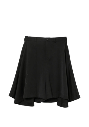 Comme des Garçons Homme Plus double-layer shorts - Black