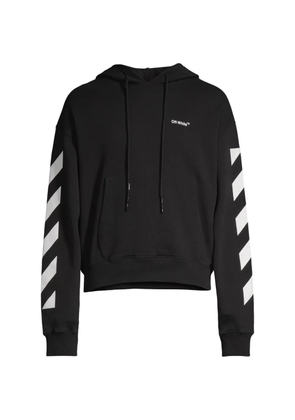 Off-White Diag-stripe hoodie - Black