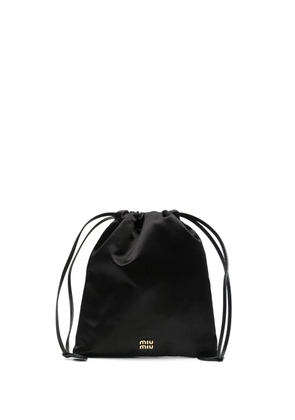 Miu Miu duchess clutch bag - Black