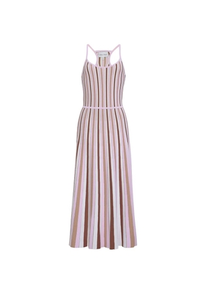 Cara Cara Margie striped midi dress - Pink