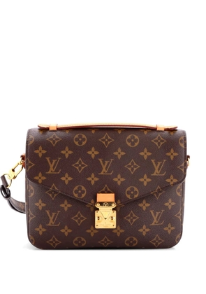 Louis Vuitton Pre-Owned Pochette Metis Monogram Canvas crossbody bag - Brown