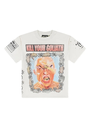 HELLSTAR Hellstar Kill Your Goliath 'White' T-shirt