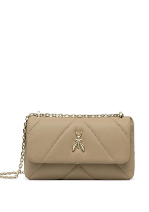 Patrizia Pepe Fly padded cross body bag - Neutrals