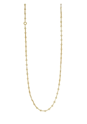 Azlee 18k yellow gold circle-link necklace