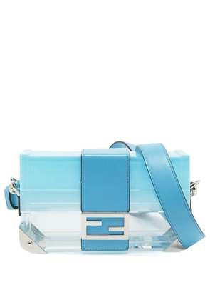 Fendi Pre-Owned leather shoulder bag - Blue