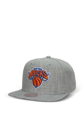 Mitchell & Ness NBA New York Knicks team heather snapback cap - Grey