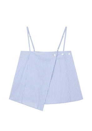 TOMBOY striped bustier top - Blue