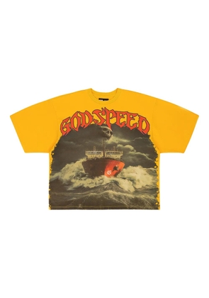 GODSPEED graphic T-shirt - Yellow