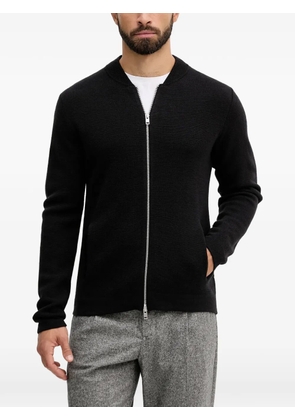 Lindbergh zip cardigan - Black
