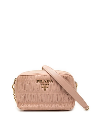 Prada Pre-Owned 2000-2025 Nappa Gaufre Camera Bag crossbody bag - Brown