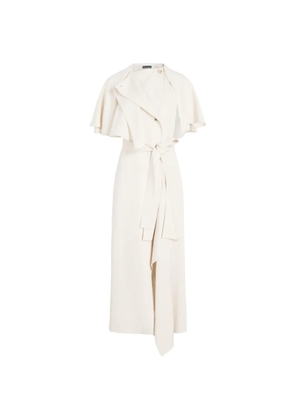 Proenza Schouler Isolde tie belt midi dress - Neutrals