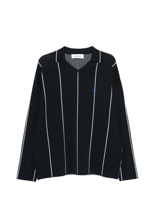 Études Studio striped long-sleeve sweatshirt - Blue