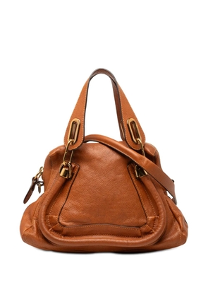 Chloé Pre-Owned 2011 Small Leather Paraty satchel - Brown
