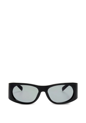 Jacquemus oval-frame sunglasses - Black