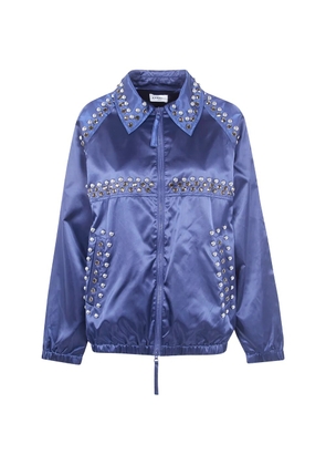 P.A.R.O.S.H. embellished collar jacket - Blue