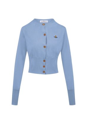 Vivienne Westwood Bea orb button cardigan - Blue