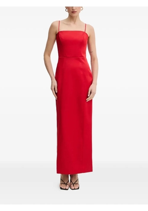 Bardot Lucille slip split dress - Red