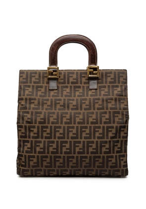 Fendi Pre-Owned 20th Century Zucca Canvas Twins tote bag - Brown