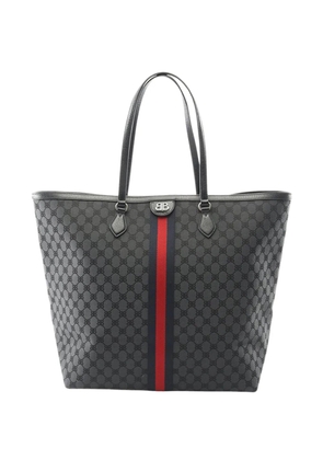 Balenciaga Pre-Owned 2010-2026 The Hacker Project Large BB Supreme Ophidia tote bag - Black