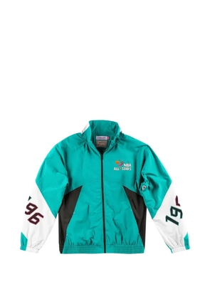 Mitchell & Ness NBA-print windbreaker - Blue