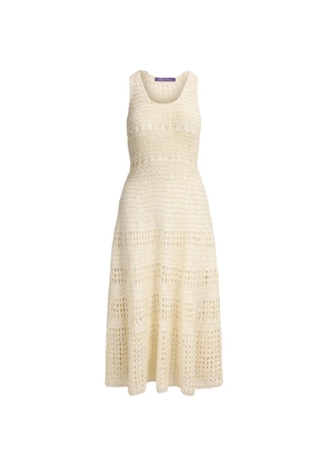 Ralph Lauren Collection Dad crochet dress - Neutrals