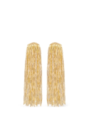 Oscar de la Renta tassel drop earrings - Gold