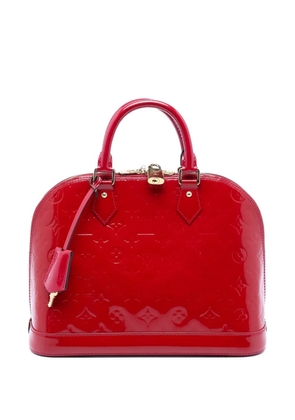 Louis Vuitton Pre-Owned 2012 Monogram Vernis Alma PM handbag - Red