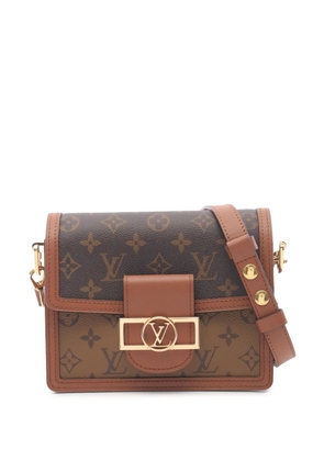 Louis Vuitton Pre-Owned 2021-2026 Monogram Reverse Mini Dauphine satchel - Brown