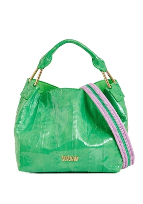 Essentiel Antwerp Jhossi logo-detail shoulder bag - Green