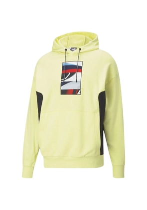 PUMA x BMW Motorsport graphic hooded T-shirt - Yellow