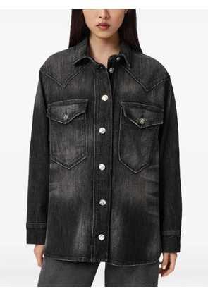 AllSaints Bryn buttoned pocket shirt - Black