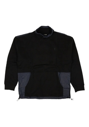 Opening Ceremony funnel-neck panelled pullover - Black