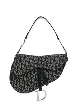 Christian Dior Pre-Owned 2003 Saddle canvas tote bag - Black