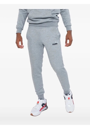 PUMA Essential logo-embroidered track pants - Grey