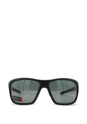 Under Armour geometric-frame sunglasses - Black