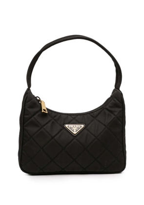 Prada Pre-Owned 2013-2025 Impuntu Re Nylon shoulder bag - Black