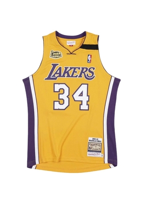 Mitchell & Ness Shaquille O'Neal Los Angeles Lakers 1999-00 jersey - Yellow