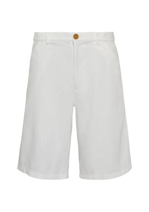Comme Des Garçons Shirt pocket shorts - White