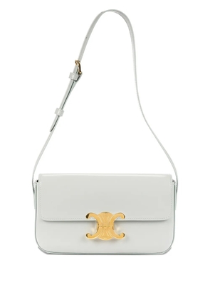 Celine Pre-Owned Teen Triomphe triple lock shoulder bag - Blue