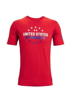 Under Armour Freedom US graphic T-shirt - Red