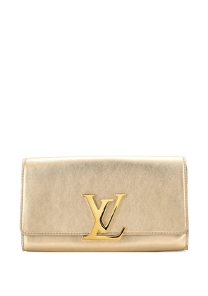 Louis Vuitton Pre-Owned Louise Leather MM clutch bag - Gold