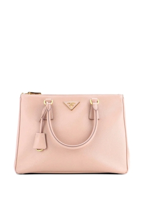 Prada Pre-Owned Galleria Double Zip Saffiano Leather Medium tote bag - Neutrals